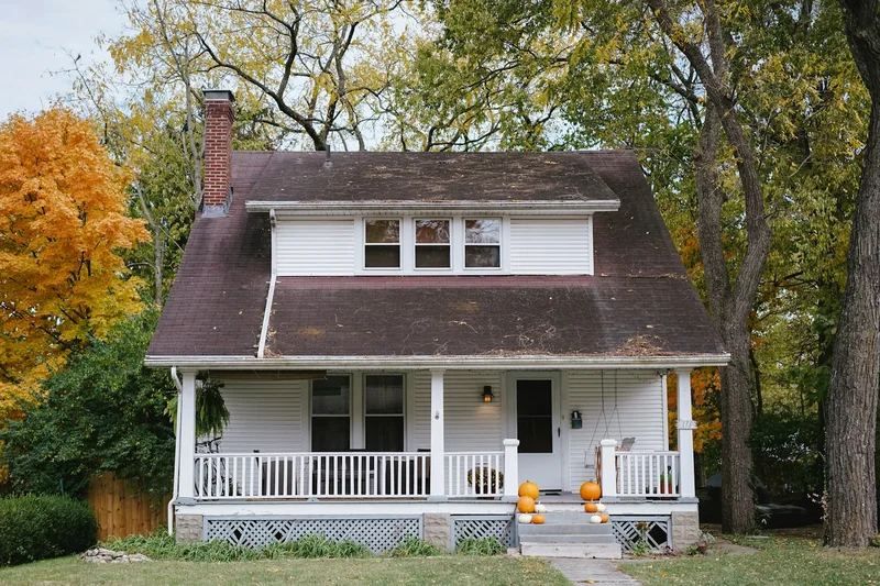 Victorian semi with a courtyard garden